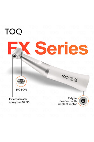 Choice 2 FX Style Dental Low Speed ​​Contra Angle Handpiece 20,000rpm Push Bu...