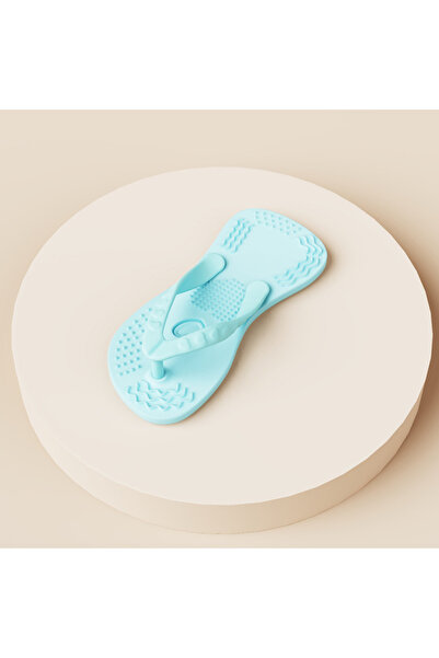 Choice Blue Randomly one Dog Silicone Teething Toys Flip-Flop Shaped Teething...