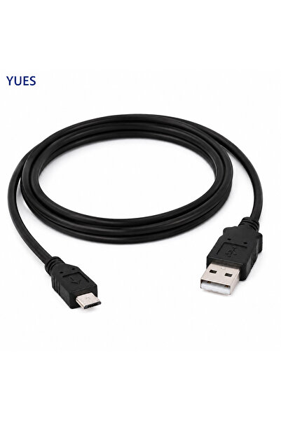 YUES PS4 DualShock 4 Kısa USB Şarj Kablosu – Micro-USB Oyun Kolu Uyumlu (PS4/...