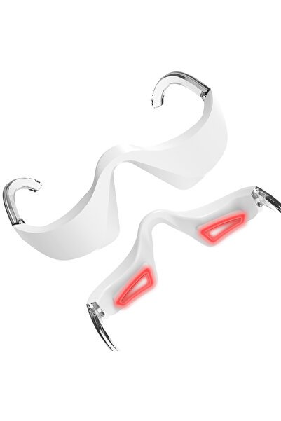 Choice WHITE 3 Color LED Under Eye Beauty Device 3D Microcurrent Contour Eye ...