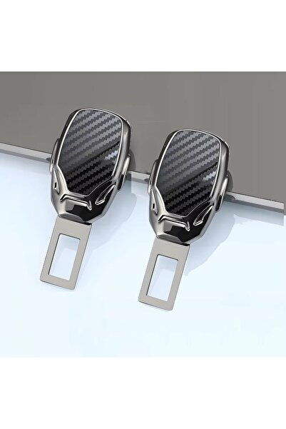 Choice3 2PCS A 2Pcs Car Seat Belt Clip Extender Alloy Safety Seatbelt Lock Bu...