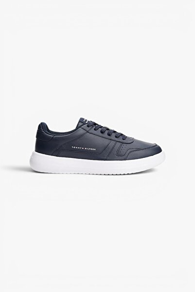 Tommy Hilfiger MODERN LIGHTCUP LTH Męskie niebieskie buty sportowe - FM0FM05529