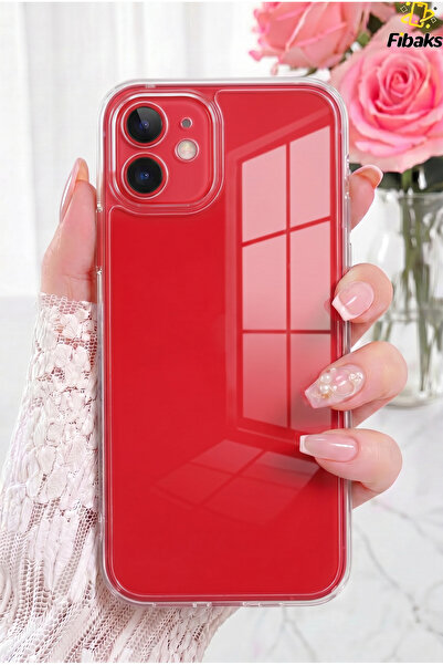Fibaks iPhone 11 Kılıf Kamera Korumalı Yumuşak Şeffaf Ince Süper Silikon Kapak