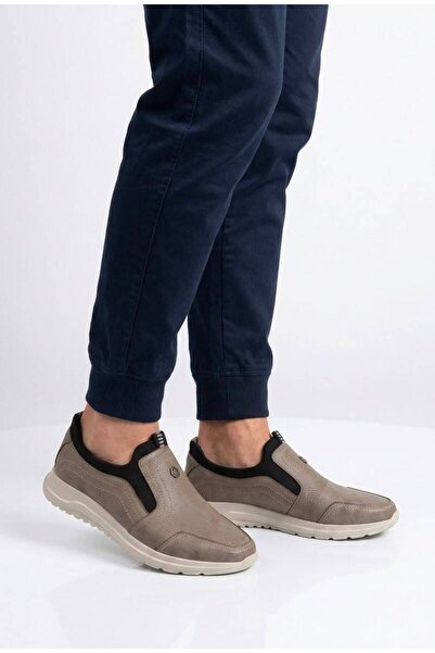 Slope Men's Daily Inner-Outer Genuine Leather Shoes Laceless Comfortable Ligh...