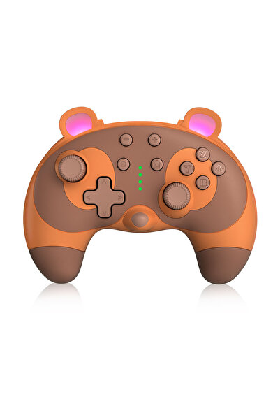 Choice Brownish Dual-Operation Mode Gamepad with 6-Axis Gyro,Dual Vibration&M...