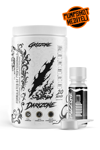 GRIZZONE Darkzone 400 Gr ( Enerji ) + Pump Shot Hediyeli