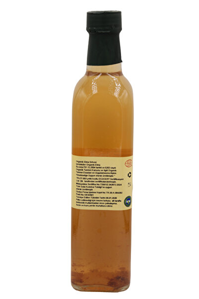 Sade Organik Elma Sirkesi 5x500 ml