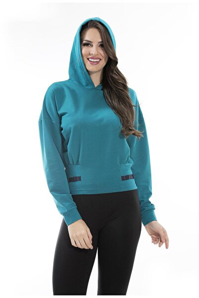 ALEXANDERGARDI Hooded Sweatshirt with Waist Detail (B20-16790)