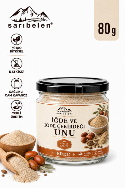sarıbelen İğde ve İğde Çekirdeği Unu 80 g