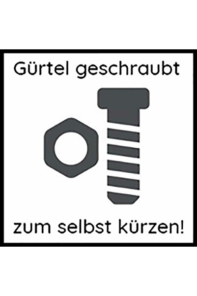 Leder Bazlen Gürtel für Herren