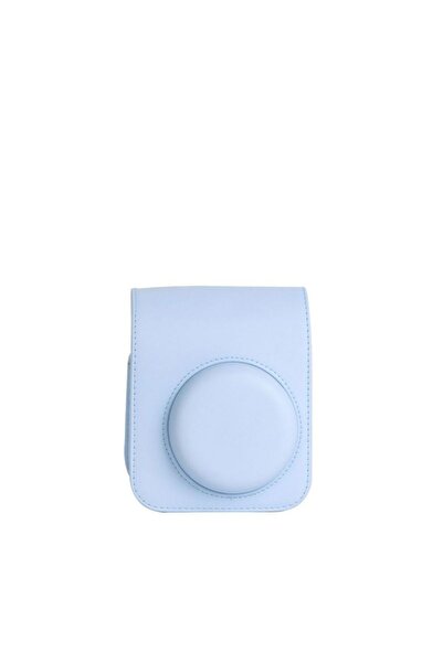 Choice Hydrangea blue PU Leather Soft Protective Case for Instax Mini 12 Came...