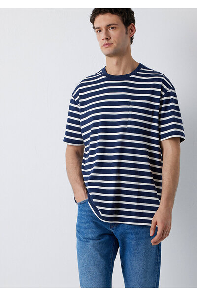 Mavi Striped T-Shirt Loose Fit / Relaxed Fit 0613516-70490