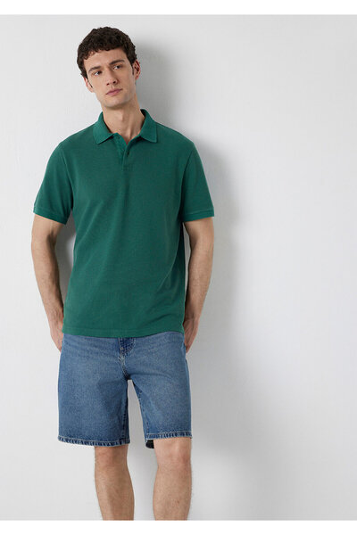 Mavi Green Polo T-Shirt Regular Fit / Normal Cut 0613491-82768