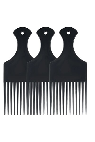choice2 3PCS Wide Teeth Brush Pick Comb Fork Hairbrush Insert Hair Pick Comb ...