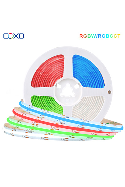 Choice 5m 840 LEDs DC24V RGBCCT COB RGBCCT LED Strip Lights 840 LEDs High Den...