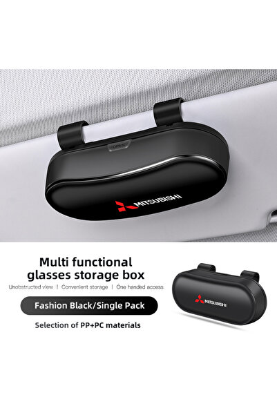 Choice3 Mitsubishi B-Black Car Visor Glasses Box Auto Sunglasses Storage box ...
