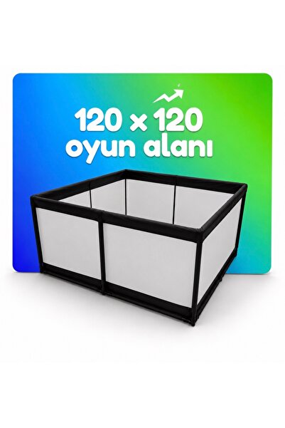 AVOCADO 120x120 Güvenli Çocuk Ve Bebek Oyun Alanı (İçinde top ve ped yoktur)
