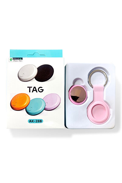 Choice1 AK28-Pink Smart AirTag Bluetooth GPS Tracker for iPhone Android, Mini...