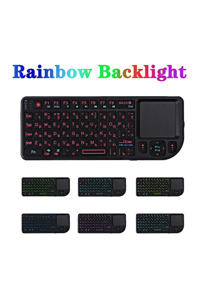 Choice kebidumei English Seven Backlighting kebidumei High Quality 2.4G RF Wi...