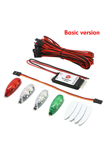 Choice Basic version Simulation Navigation Light 2-3S Voltage 3V LED Six mode...