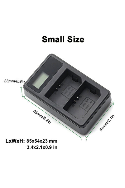 Choice NP-FZ100 NP-FZ100 Battery Charger Compatible with A7 III, A7 IV, FX3, ...