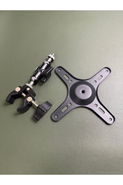 Choice xs-1 Adjustable Portable Metal Monitor Bracket - Desktop Tube Stand De...