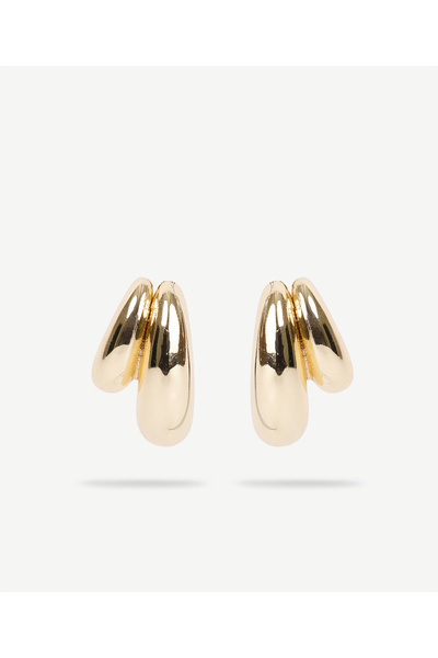 Yargıcı Gold Earrings