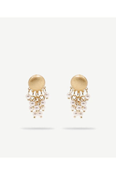 Yargıcı Acrylic Pearl Detailed Earrings