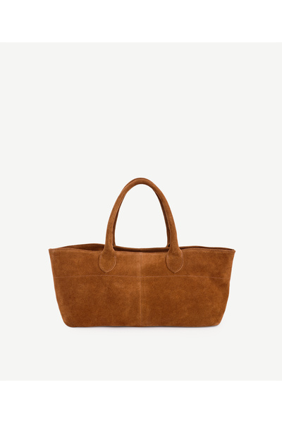 Yargıcı Suede Leather Handbag