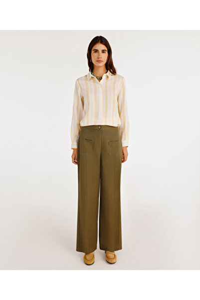 Yargıcı Loose Cut Trousers with Front Pockets