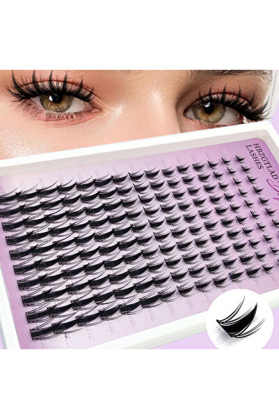 Choice8 MIX C NA-2 HBZGTLAD 15 Row Fairy Eyelash Cluster Manga Eyelash Cluste...