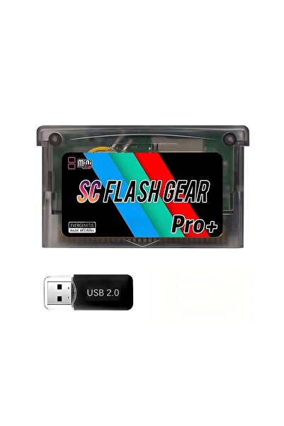Choice SCFW Black DGETG SCFFWV1.5 Mini SC Card 1000+In 1 Flash GBA Card with ...