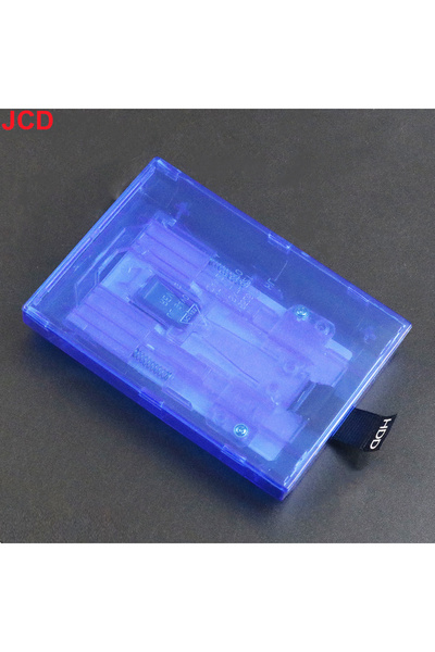 Choice Transparent Blue JCD 1pcs Hard Disk Case For Xbox 360 Slim HDD Hard Dr...