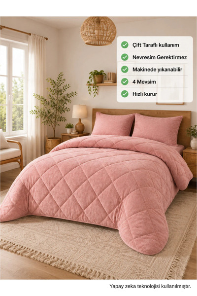 ELY PARKER М'яка двоспальна кольорова ковдра - wellsoft - двостороння 195x215...