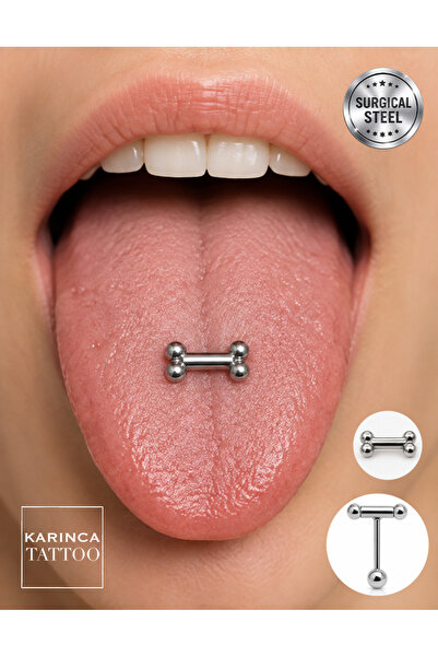 Karınca Piercing Kedi Köpek Maması Kemik Piercing Yüksek Kalite Cerrahi Çelik...