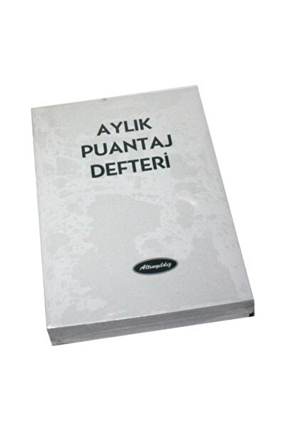 Altınyıldız Aylık Puantaj Defteri Büyük PD-222 (12 Li Paket)