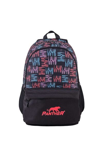 Panther Okul Sırt Çantası Love Desenli Pt-3930