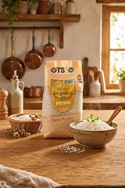 OTS Organik Pirinç 750 gr (Organik Sertifikalı, Pestisit Analizli)