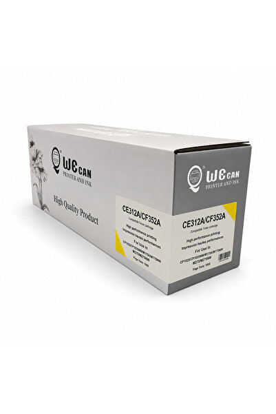 Wecan CE312A / CF352 / 130A / 126A Yellow Ink Compatible with HP and Canon Pr...