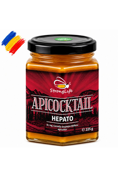 ApiCocktail ® Hepato - 225g cocktail apicol pentru protectia si regenerarea c...