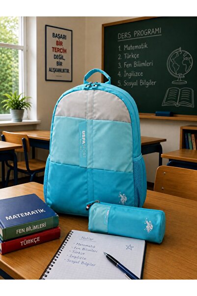 U.S. Polo Assn. U.S. Polo. Assn. Unisex School Bag - Plset 2405758