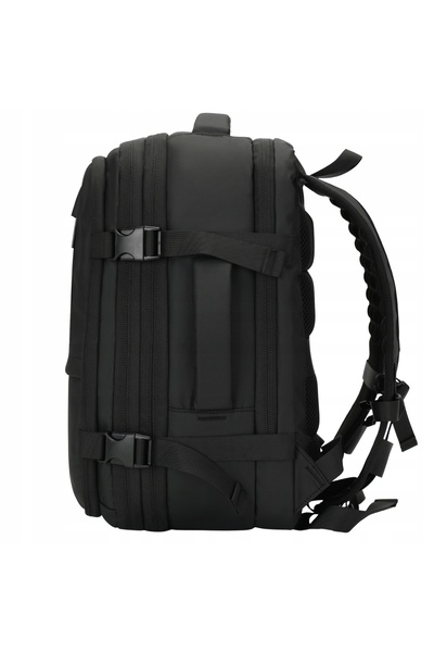 WINGS BRAND Rucsac cu vid COMPRESA cu pompă - NEGRU