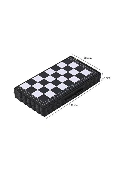 Choice Mini chess Mini Magnetic  Chess Set  Folding Magnetic Plastic Chessboa...