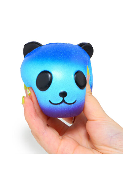 Choice Blue Jumbo Squishy Colorful Panda Cute Slow Rising Stress Reliever Sof...