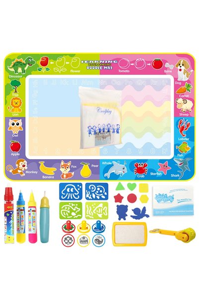 Choice5 G 150x100cm 100x80CM Magic Water Drawing Mat Coloring Doodle With Reu...
