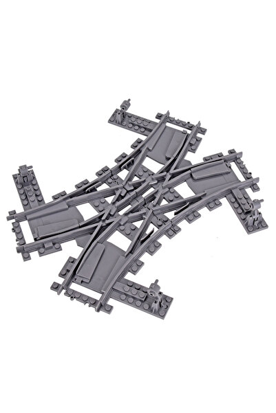 Choice12 Stytle H City Trains Flexible Tracks Forked Straight Curved Soft Rai...
