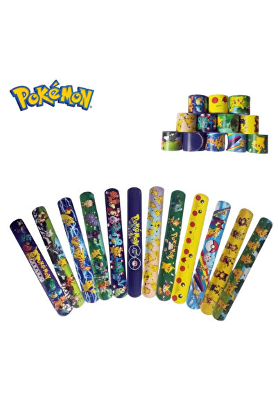 Choice1 12PCS Pokemon Cute Pikachu Bracelet Wristbands A Aariety of Anime Dol...