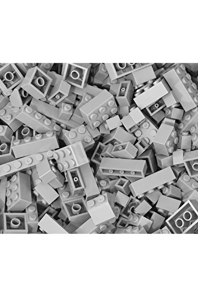 Choice 250g-bag Light gray 120/240PCS DIY Building Blocks Bulk Set City Class...