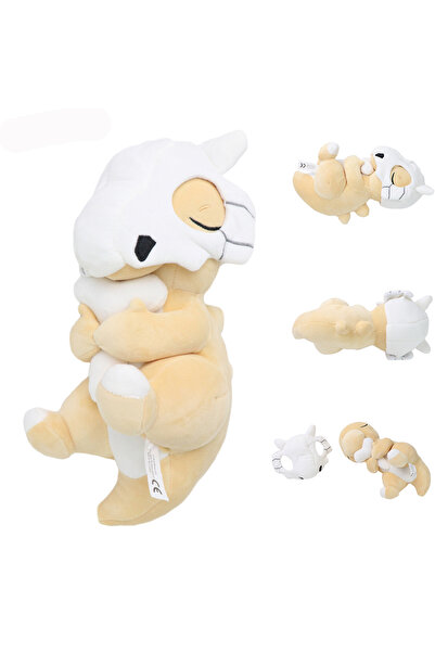 Choice 11cm-30cm Cubone Sleeping Plush Toy Stuffed Soft Cartoons All Star Col...
