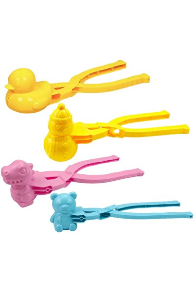 Choice 4PCS Outdoor Sand Snow Ball Mold Snowball Maker Clip For Kids Adult He...
